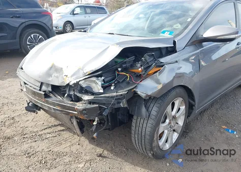 2012 Hyundai Elantra Limited из США, поврежденный, VIN 5NPDH4AE3CH081272